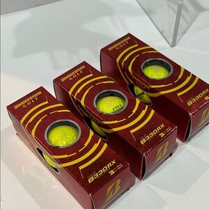 Bridgestone Golf Balls in Red Packaging